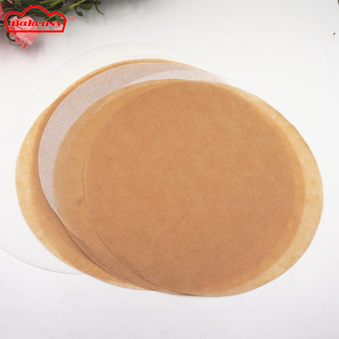 Round Baking Paper Unbleached