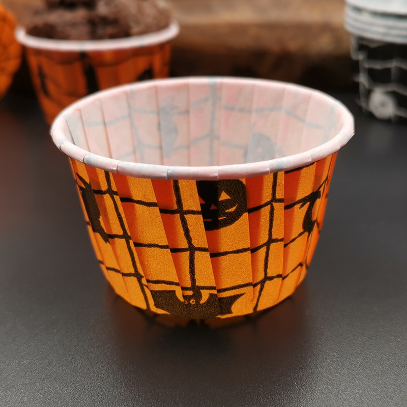 Halloween design cupcake cup