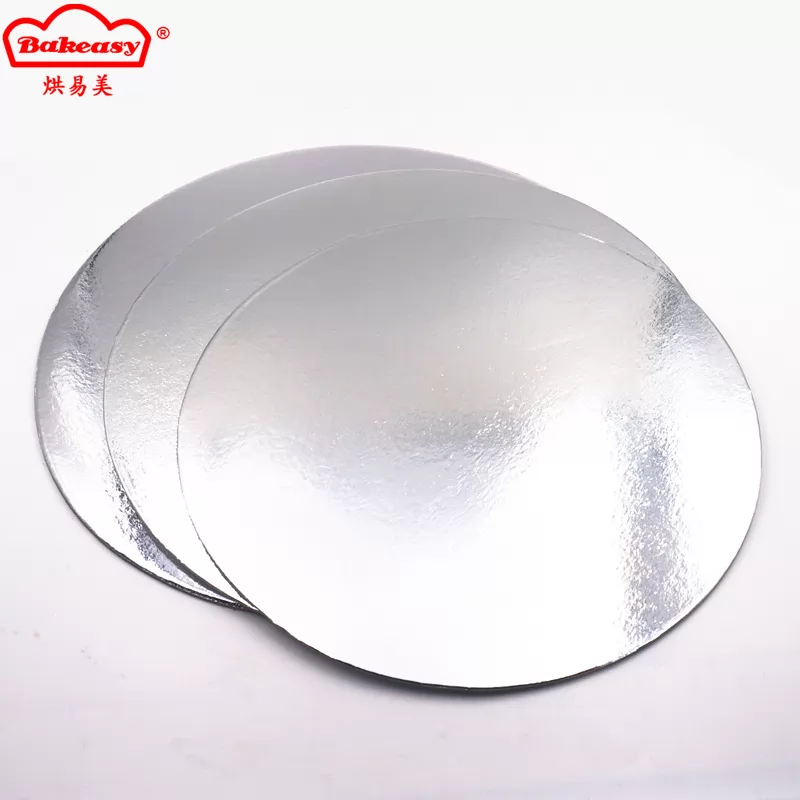 2.5mm Silver paper cake board 